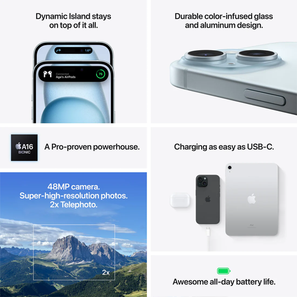 Apple iPhone 15 Black BNEW